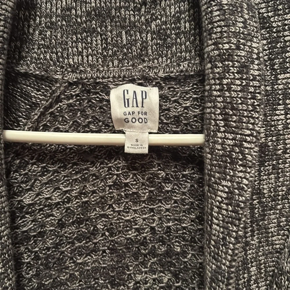 Gray Button-Up Cardigan - Picture 2 of 2